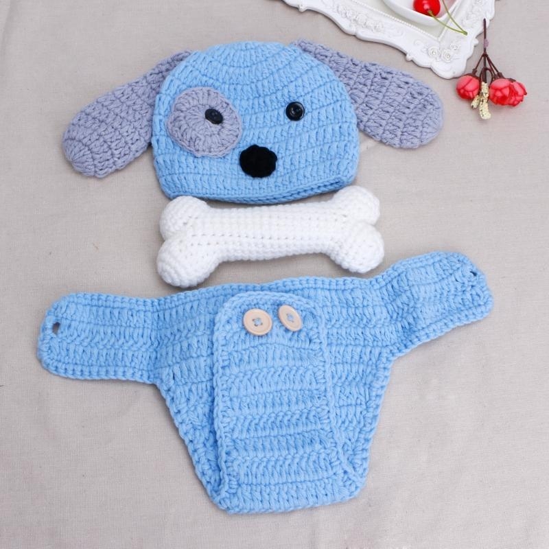 Baby Clothing Newborn - 3개/세트 신생아 사진 소품 모자 +