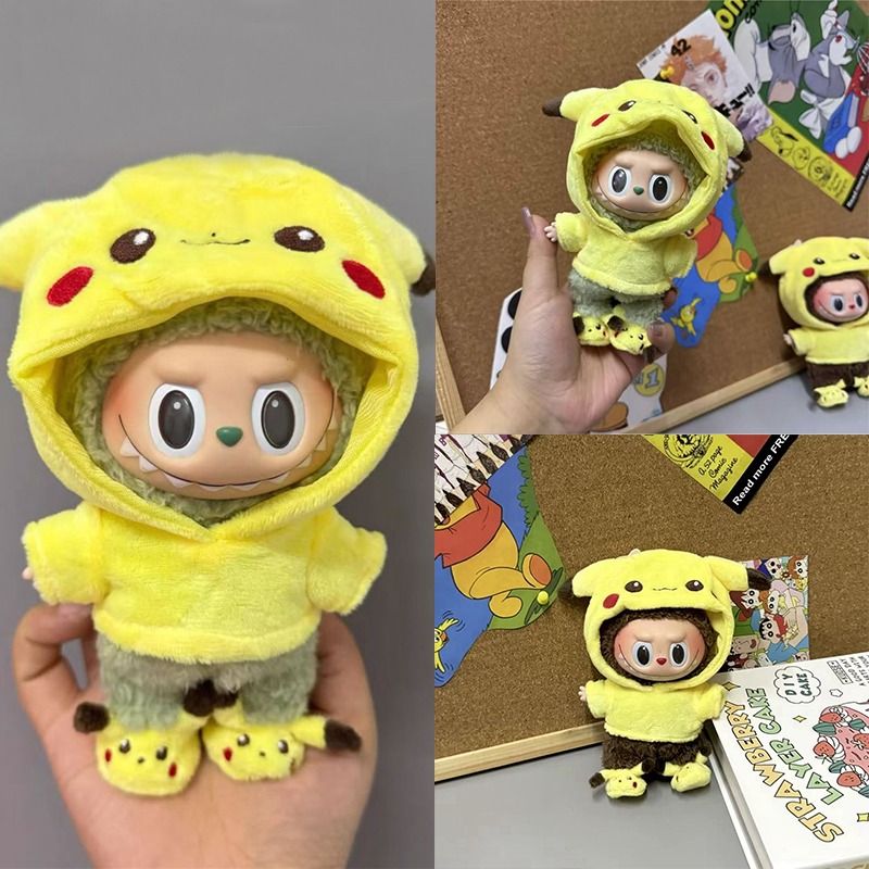Baby Clothing - 15 17cm 라부부 인형용 만화 귀여운