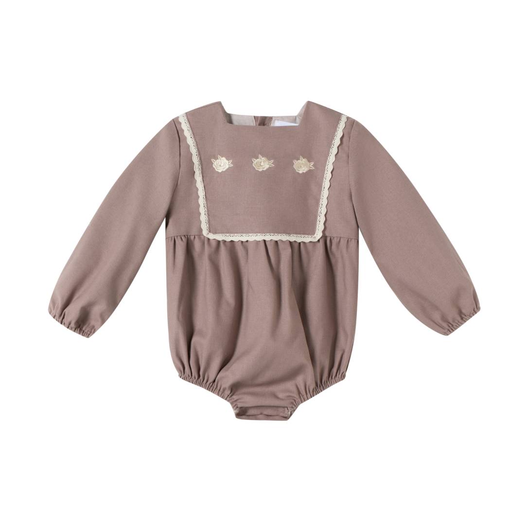 Baby Clothing High Quality - 아동용 면 린넨 의류 자수 아기