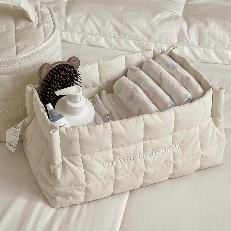 Baby Clothing Basket - 한국 스타일 아기 기저귀 보관 가방