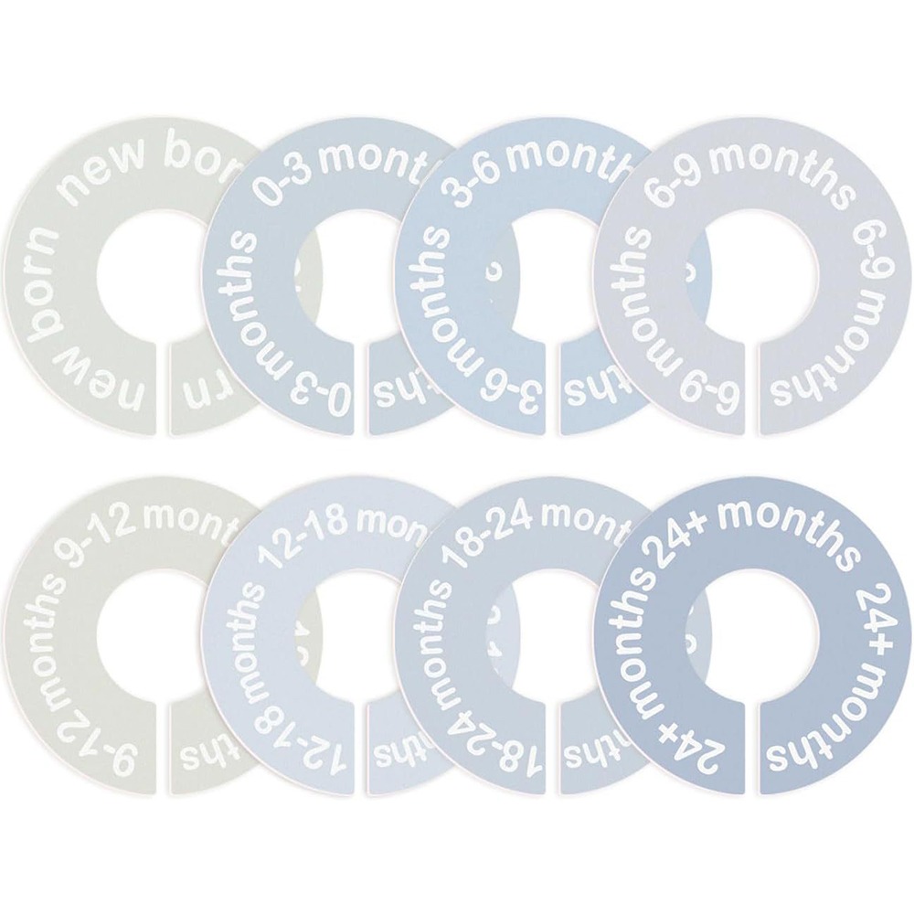 Baby Clothing Tags - 68/9개 구성의 옷걸이 정리용 아기 옷