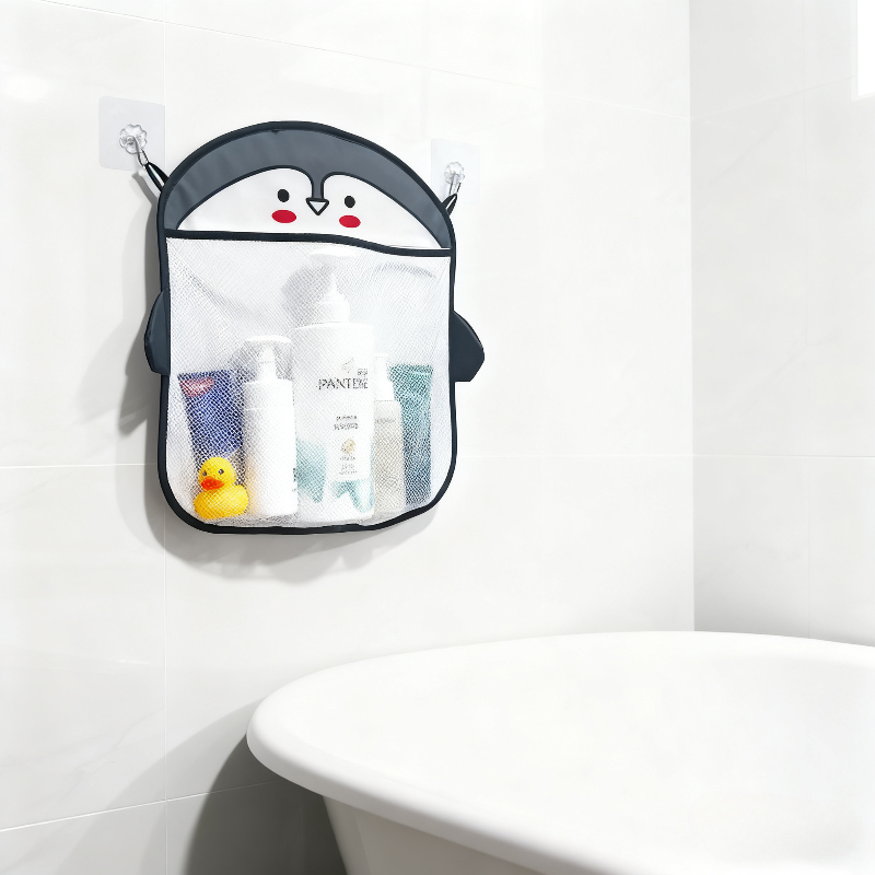 Baby Clothing Basket - 귀여운 만화 동물 폴리에스터 메쉬 수납