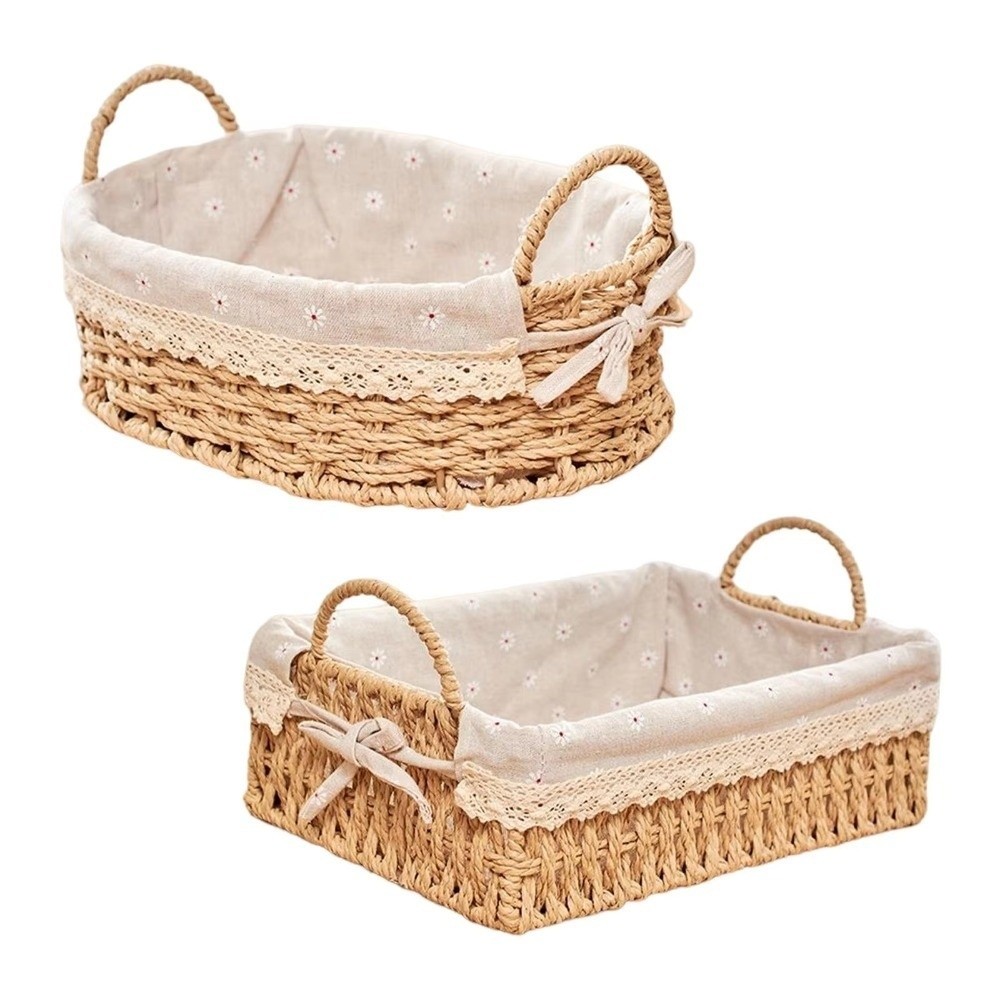 모조 라탄 수납 바구니 야채 과일 홈 데코레이션 수공예 - Baby Clothing Basket 리뷰 및 가격