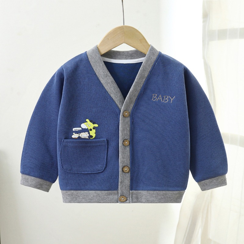 새로운 가을 겨울 어린이 니트 캐주얼 카디건 따뜻한 스 - Knit Cardigan Infant 리뷰 및 가격