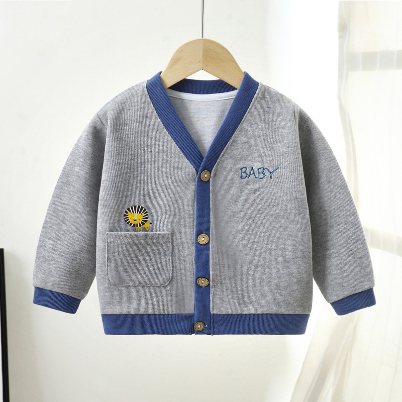 새로운 가을 겨울 어린이 니트 캐주얼 카디건 따뜻한 스 - Knit Cardigan Infant 리뷰 및 가격