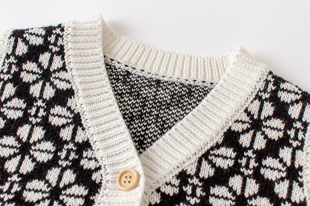 2025 봄과 가을 신상 여자 아기 유아 어린이 면 니 - Knit Cardigan Infant 리뷰 및 가격