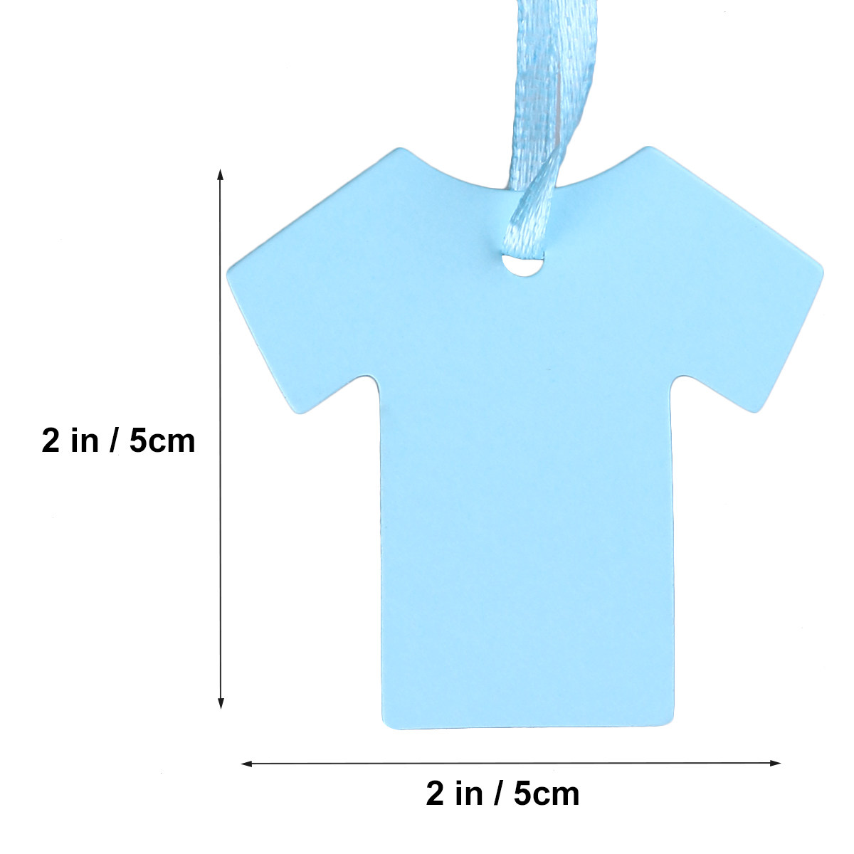 100개입 베이비 샤워 파티 선물 태그 종이 천 모양  - Baby Clothing Tags 리뷰 및 가격