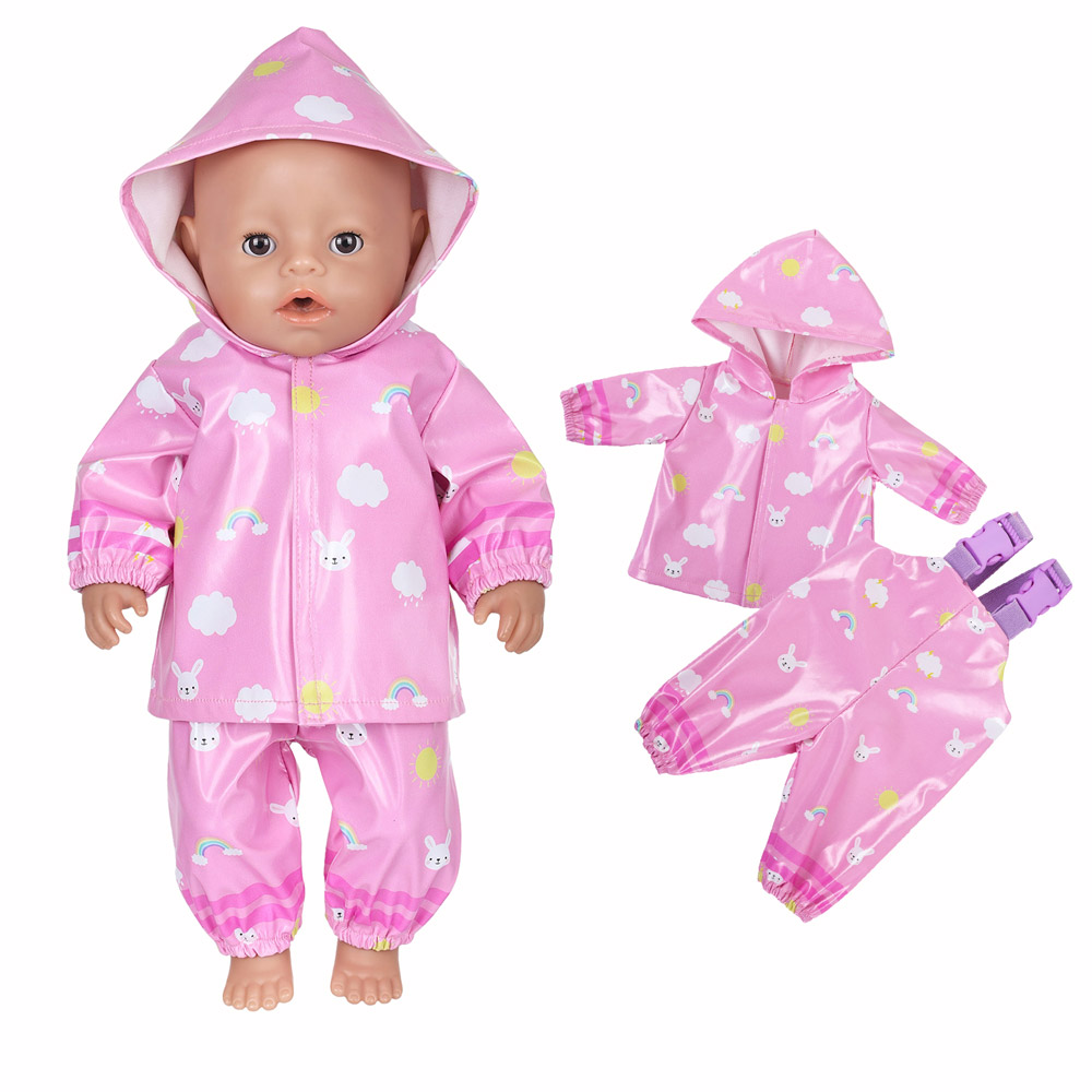 2026 뉴썸머 레인코트 투피스 세트 인형옷 43cm  - Baby Clothing Bundles 리뷰 및 가격