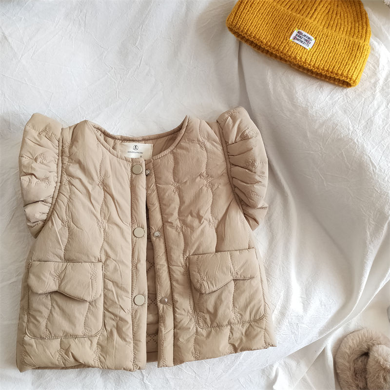 2025 겨울 신상 아동 민소매 따뜻한 조끼 아기 소녀 - Knit Cardigan Infant 리뷰 및 가격