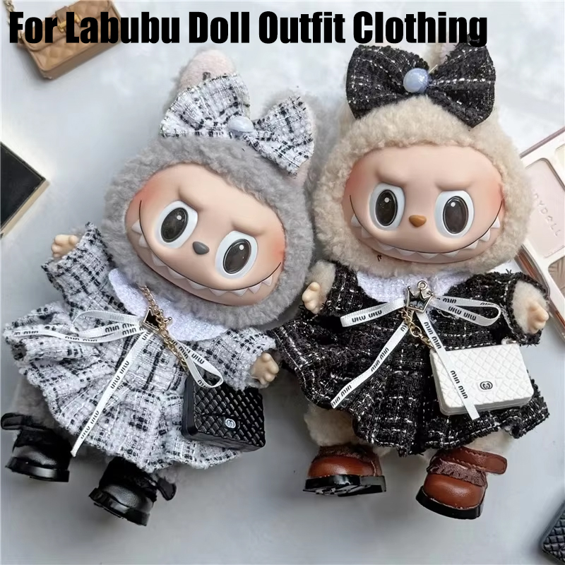 15 17cm 라부부 인형용 귀여운 치마 의상 컬러풀  - Baby Clothing 리뷰 및 가격