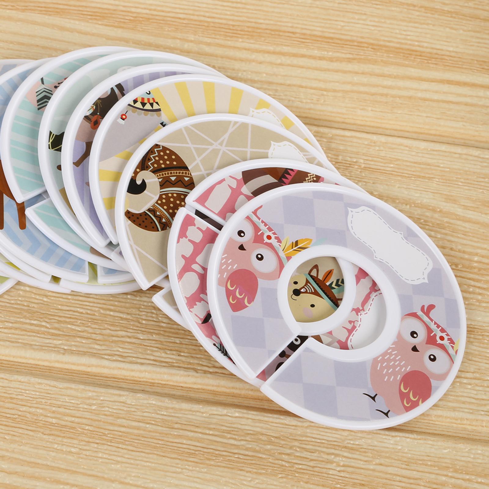 빈 원형 의류 사이즈 분류 태그, 아기 옷장 걸이 분리 - Baby Clothing Tags 리뷰 및 가격