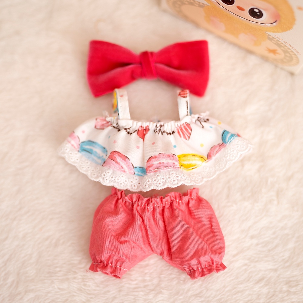 17cm Labubu 베이비 코트 다채로운 풍선 껌 체 - Baby Clothing Newborn 리뷰 및 가격