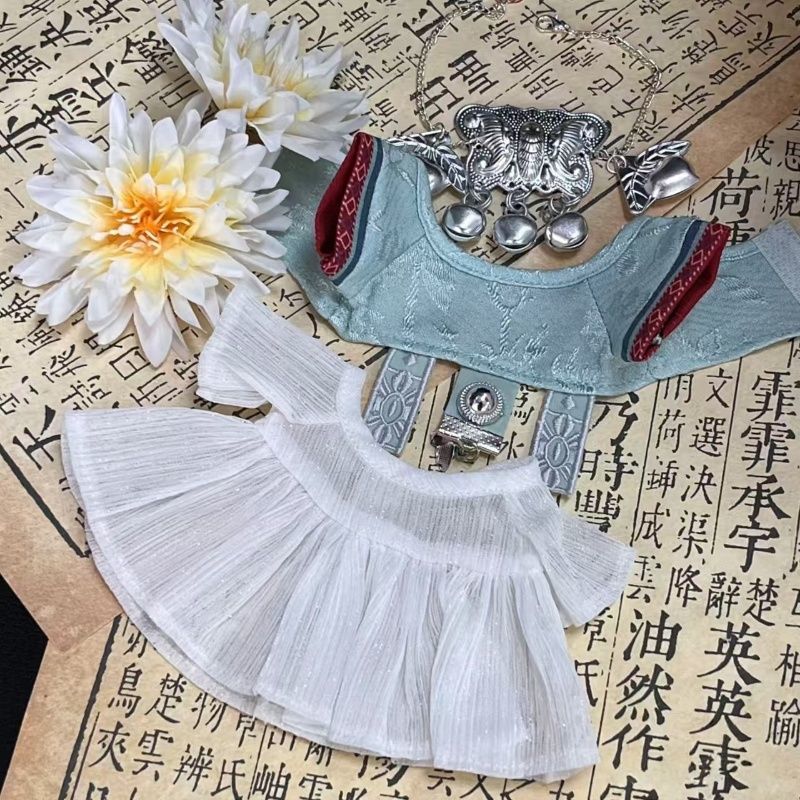 20cm 면인형 - 중국 전통 미아오장 시리즈 아기옷  - Baby Clothing 리뷰 및 가격