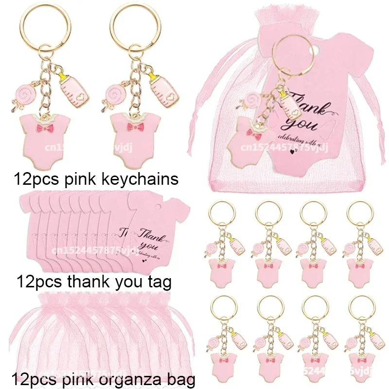 12 세트 베이비 샤워는 손님의 발자국을 선호합니다 세 - Baby Clothing Tags 리뷰 및 가격