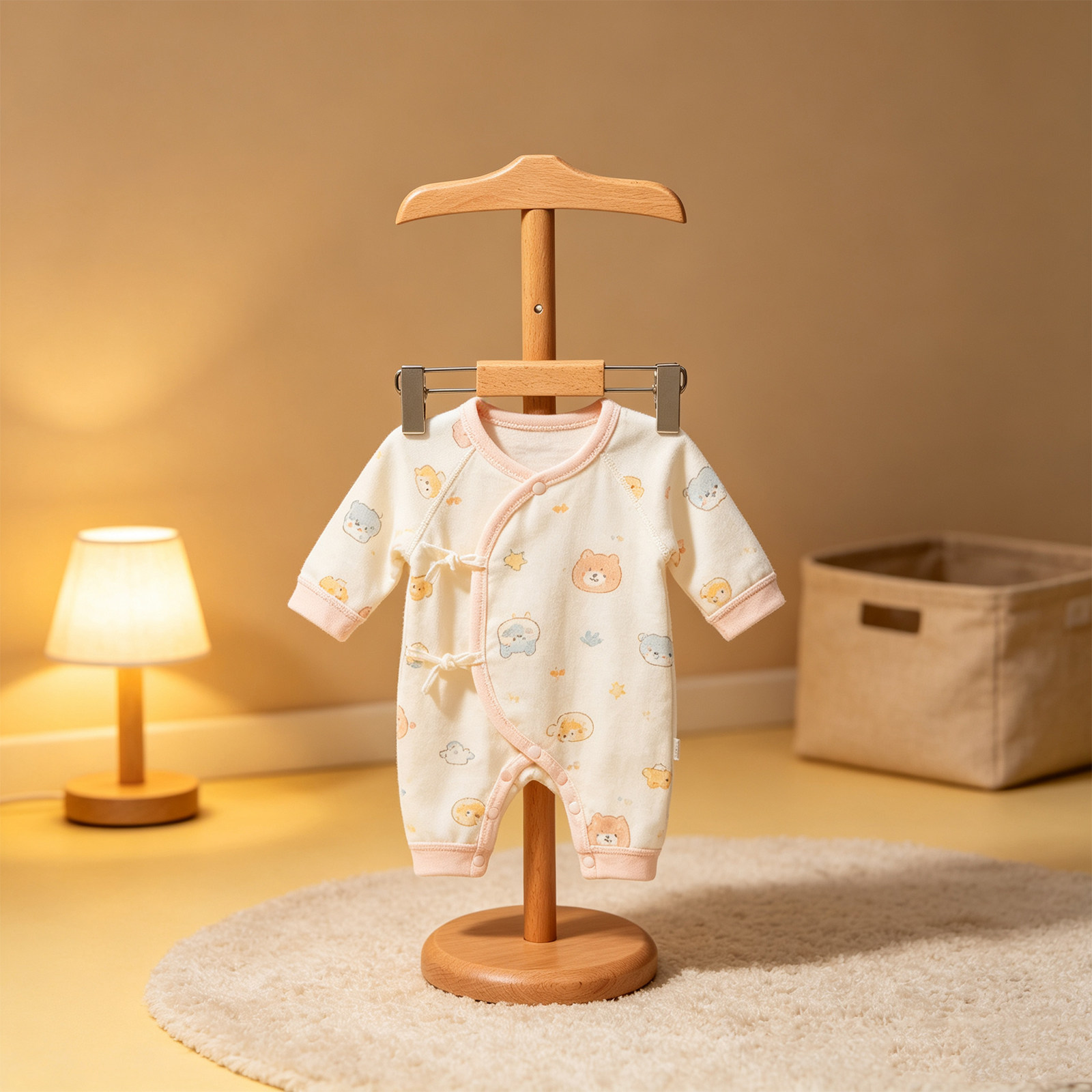 높이 조절 가능한 아기 옷 진열대 나무 어린이 의류 랙 - Baby Clothing 리뷰 및 가격