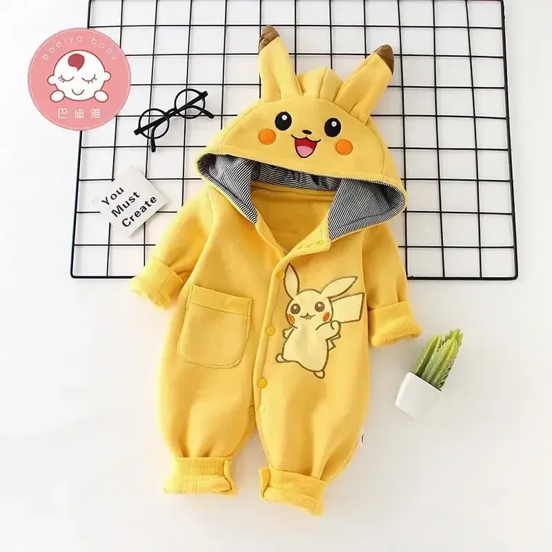 만화 포켓 몬스터 아기 잠옷 신생아 귀여운 겨울 긴팔  - Baby Clothing Newborn 리뷰 및 가격