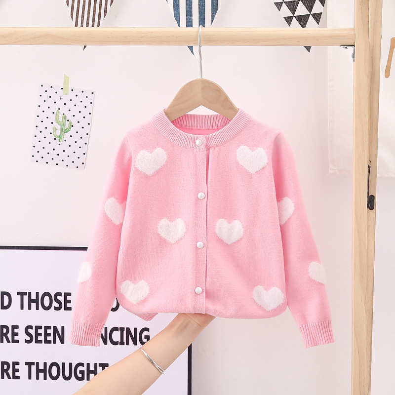 아동복 여아용 모직 가디건, 24 가을 신상품, 아기  - Baby Clothing Yarn 리뷰 및 가격