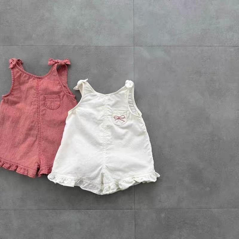 HY2831 여아 여름 롬퍼 (턱받이와 반바지 포함)  - Baby Clothing Newborn 리뷰 및 가격