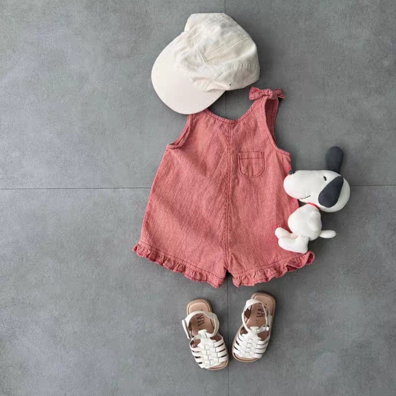 HY2831 여아 여름 롬퍼 (턱받이와 반바지 포함)  - Baby Clothing Newborn 리뷰 및 가격