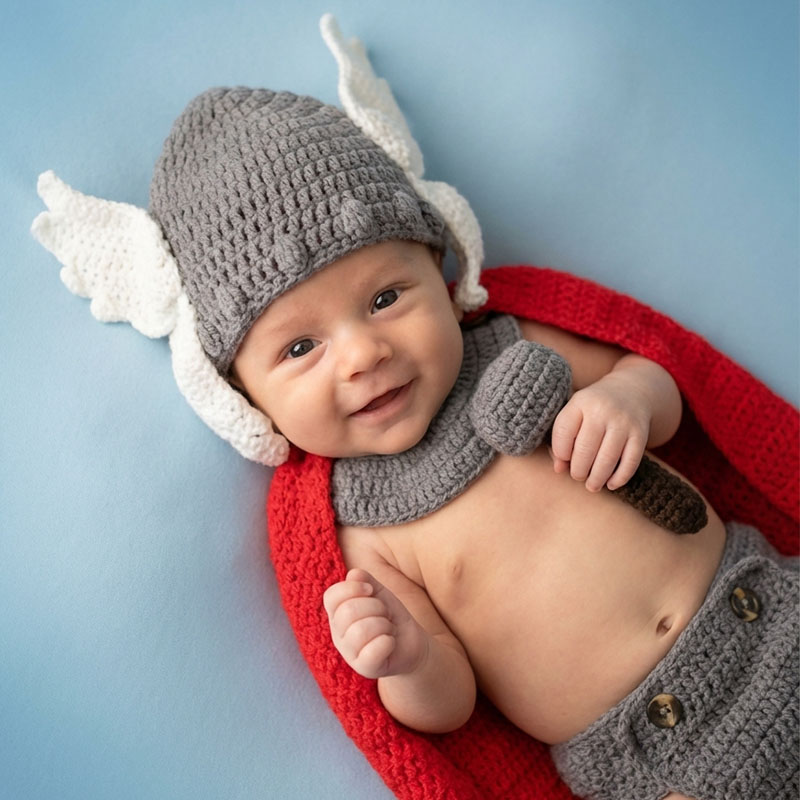 신생아 사진 소품 토르 아기 의상 어벤저 스 슈퍼 히어 - Baby Clothing Newborn 리뷰 및 가격