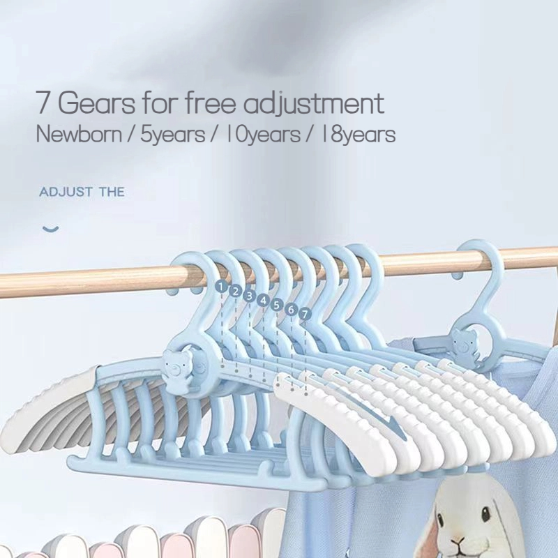 10PCS 아기 옷 걸이 확장형 안티 슬립 아동 의류  - Baby Clothing Hangers 리뷰 및 가격